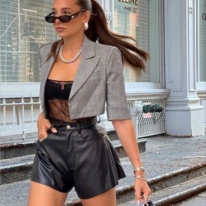 Flare bell wide leg shorts - we wore what